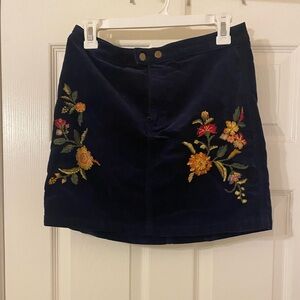 Corduroy skirt